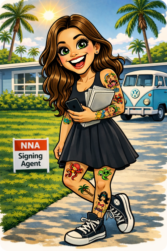 Mobile NNA Signing Agent, Signing Agent, Tara Burner Signing Agent